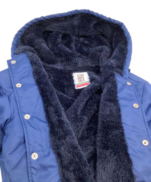 STANDARD CALIFORNIA（スタンダードカリフォルニア）STANDARD CALIFORNIA (スタンダードカリフォルニア) 裏ボアコーチジャケット ブルー サイズ:Sの古着・服飾アイテム