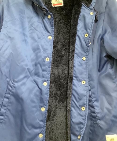 STANDARD CALIFORNIA（スタンダードカリフォルニア）STANDARD CALIFORNIA (スタンダードカリフォルニア) 裏ボアコーチジャケット ブルー サイズ:Sの古着・服飾アイテム