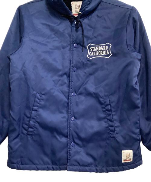 STANDARD CALIFORNIA（スタンダードカリフォルニア）STANDARD CALIFORNIA (スタンダードカリフォルニア) 裏ボアコーチジャケット ブルー サイズ:Sの古着・服飾アイテム