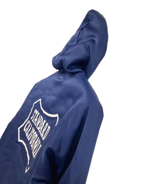 STANDARD CALIFORNIA（スタンダードカリフォルニア）STANDARD CALIFORNIA (スタンダードカリフォルニア) 裏ボアコーチジャケット ブルー サイズ:Sの古着・服飾アイテム