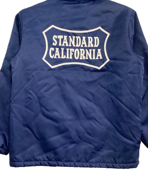STANDARD CALIFORNIA（スタンダードカリフォルニア）STANDARD CALIFORNIA (スタンダードカリフォルニア) 裏ボアコーチジャケット ブルー サイズ:Sの古着・服飾アイテム