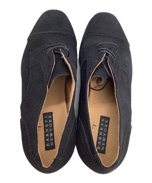 BARNEYS NEWYORK（バーニーズ・ニューヨーク）BARNEYS NEWYORK (バーニーズ・ニューヨーク) オックスフォードシューズ ブラック サイズ:7の古着・服飾アイテム
