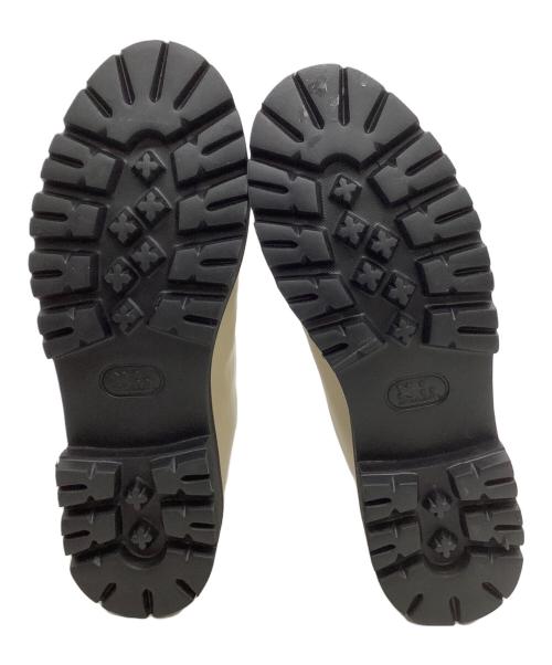 Caminando（カミナンド）Caminando (カミナンド) バックジップブーツ アイボリー サイズ:8の古着・服飾アイテム