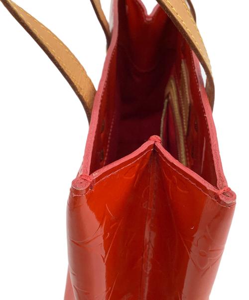 LOUIS VUITTON（ルイ ヴィトン）LOUIS VUITTON (ルイ ヴィトン) ハンドバッグ ヴェルニ リードPM レッドの古着・服飾アイテム