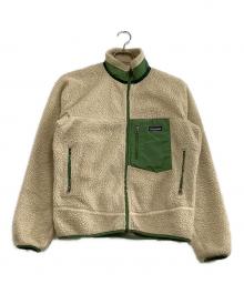 Patagonia（パタゴニア）の古着「レトロXジャケット　09年製」｜ベージュ×グリーン