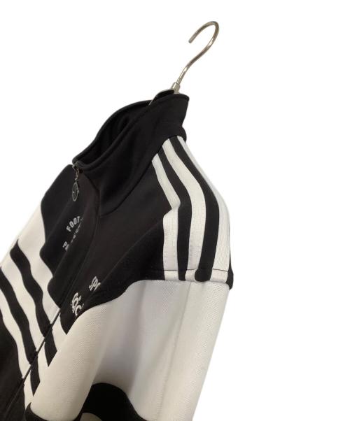 adidas（アディダス）adidas (アディダス) トラックジャケット ブラック×ホワイト サイズ:F162の古着・服飾アイテム