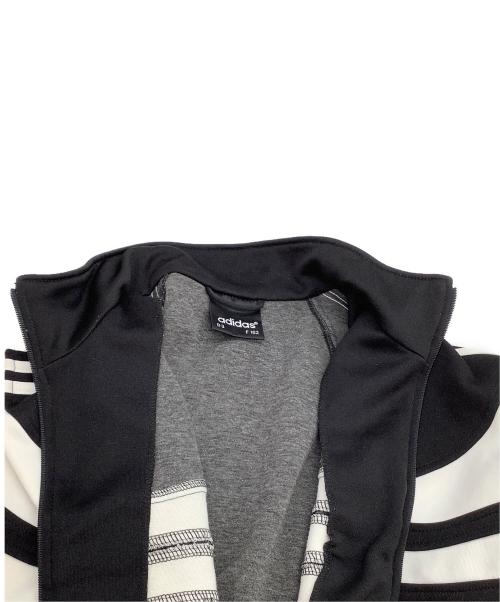 adidas（アディダス）adidas (アディダス) トラックジャケット ブラック×ホワイト サイズ:F162の古着・服飾アイテム