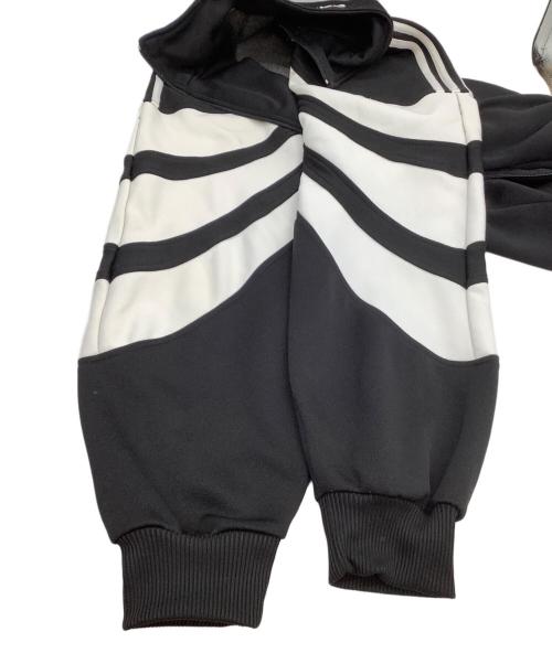 adidas（アディダス）adidas (アディダス) トラックジャケット ブラック×ホワイト サイズ:F162の古着・服飾アイテム
