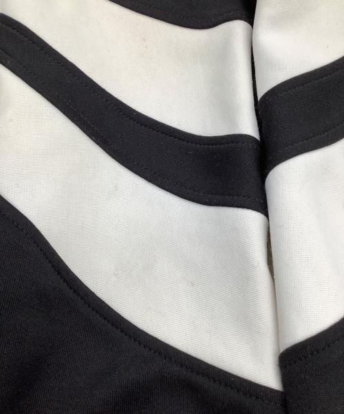 adidas（アディダス）adidas (アディダス) トラックジャケット ブラック×ホワイト サイズ:F162の古着・服飾アイテム