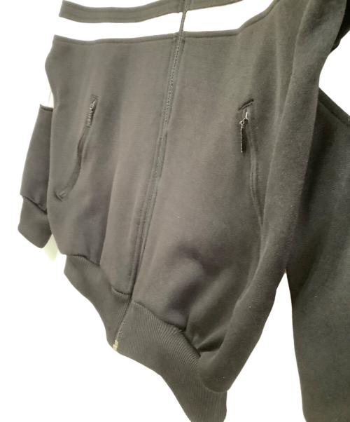 adidas（アディダス）adidas (アディダス) トラックジャケット ブラック×ホワイト サイズ:F162の古着・服飾アイテム