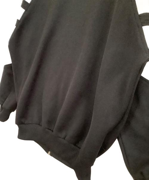 adidas（アディダス）adidas (アディダス) トラックジャケット ブラック×ホワイト サイズ:F162の古着・服飾アイテム