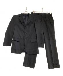 BURBERRY BLACK LABEL（バーバリーブラックレーベル）の古着「セットアップスーツ　	ストライプ」｜ブラック