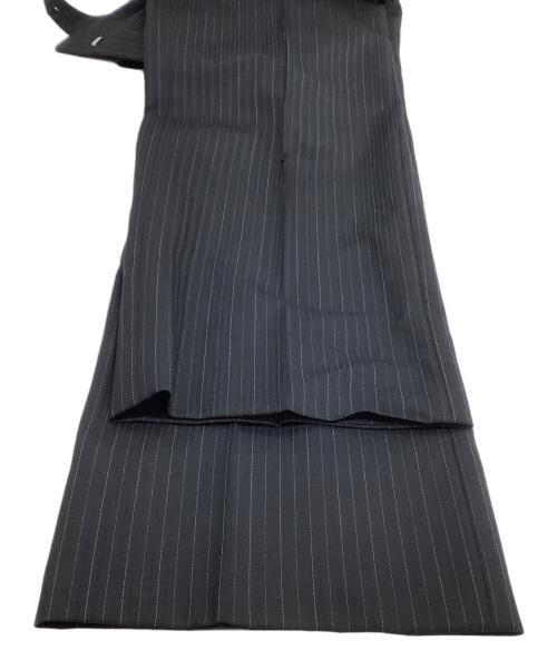 BURBERRY BLACK LABEL（バーバリーブラックレーベル）BURBERRY BLACK LABEL (バーバリーブラックレーベル) セットアップスーツ　	ストライプ ブラック サイズ:36Rの古着・服飾アイテム