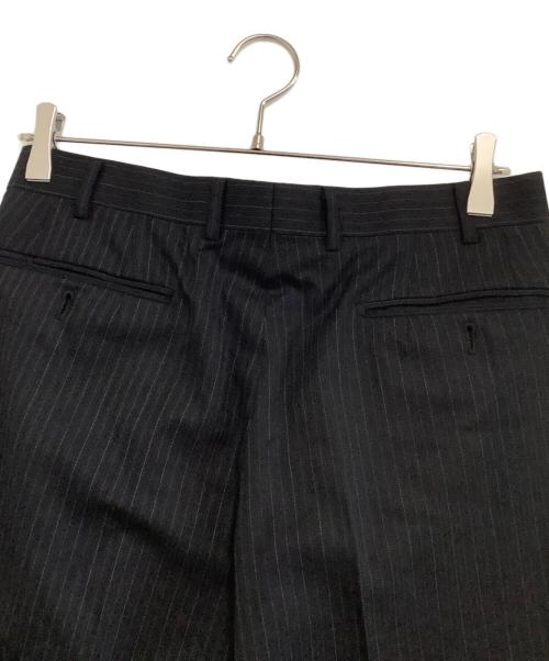 BURBERRY BLACK LABEL（バーバリーブラックレーベル）BURBERRY BLACK LABEL (バーバリーブラックレーベル) セットアップスーツ　	ストライプ ブラック サイズ:36Rの古着・服飾アイテム