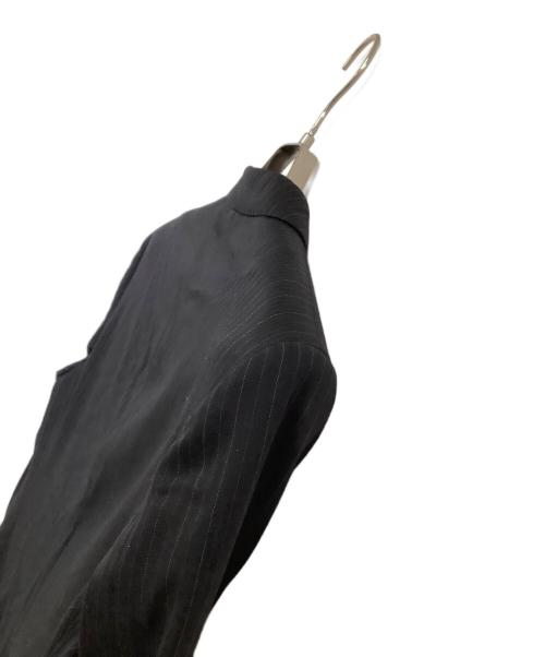 BURBERRY BLACK LABEL（バーバリーブラックレーベル）BURBERRY BLACK LABEL (バーバリーブラックレーベル) セットアップスーツ　	ストライプ ブラック サイズ:36Rの古着・服飾アイテム