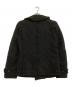COMME des GARCONS HOMME (コムデギャルソン オム) Pコート　縮絨 ブラック サイズ:S：25000円