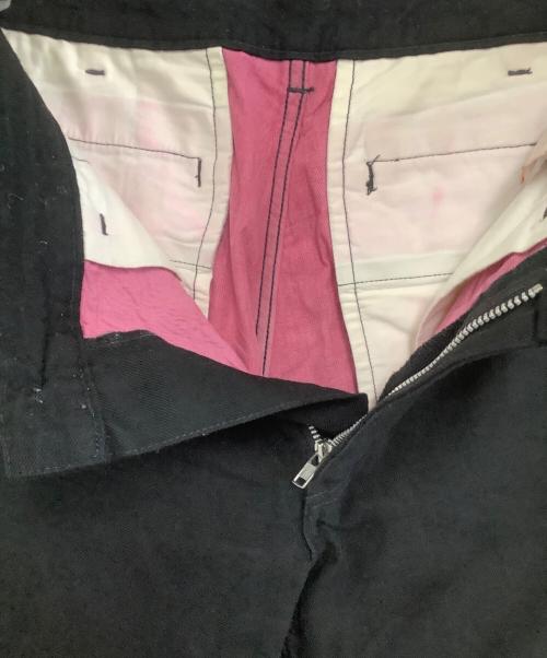 COMME des GARCONS HOMME PLUS（コムデギャルソンオムプリュス）COMME des GARCONS HOMME PLUS (コムデギャルソンオムプリュス) ウールパンツ　アンディ期　	09AW ブラック サイズ:XSの古着・服飾アイテム