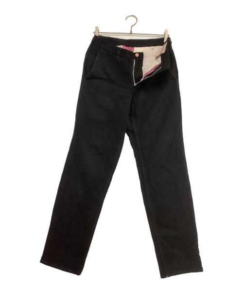 COMME des GARCONS HOMME PLUS（コムデギャルソンオムプリュス）COMME des GARCONS HOMME PLUS (コムデギャルソンオムプリュス) ウールパンツ　アンディ期　	09AW ブラック サイズ:XSの古着・服飾アイテム