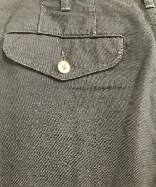 COMME des GARCONS HOMME PLUS（コムデギャルソンオムプリュス）COMME des GARCONS HOMME PLUS (コムデギャルソンオムプリュス) ウールパンツ　アンディ期　	09AW ブラック サイズ:XSの古着・服飾アイテム