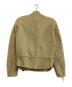 JUNYA WATANABE COMME des GARCONS ((ジュンヤワタナベ コムデギャルソン) AVIAKIT (エイヴィアキット) ライダースジャケット ベージュ サイズ:M：46000円