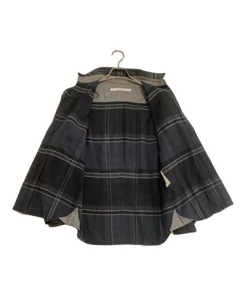 ANSNAM（アンスナム）ANSNAM (アンスナム) 長袖シャツ teleng ブラック×ネイビー サイズ:1の古着・服飾アイテム