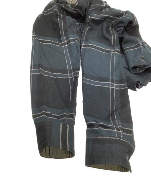 ANSNAM（アンスナム）ANSNAM (アンスナム) 長袖シャツ teleng ブラック×ネイビー サイズ:1の古着・服飾アイテム