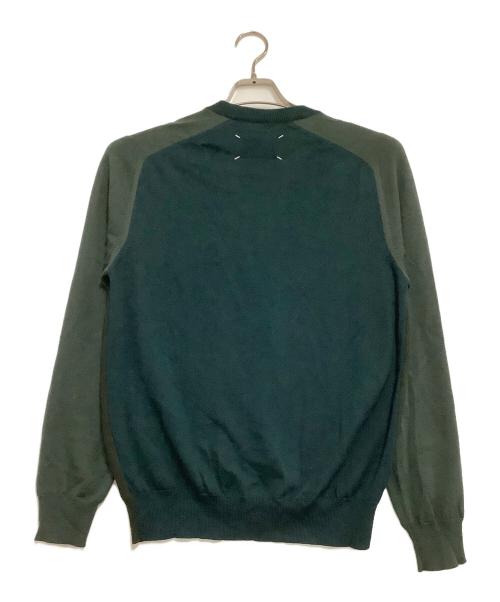 Maison Margiela（メゾンマルジェラ）Maison Margiela (メゾンマルジェラ) 薄手カーディガン グリーン サイズ:表記なしの古着・服飾アイテム