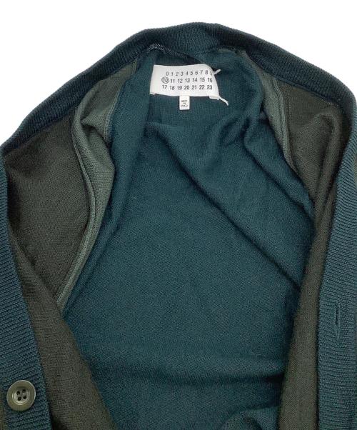 Maison Margiela（メゾンマルジェラ）Maison Margiela (メゾンマルジェラ) 薄手カーディガン グリーン サイズ:表記なしの古着・服飾アイテム