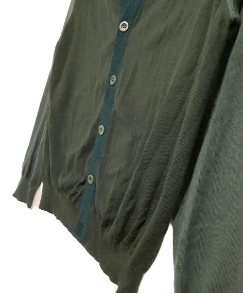 Maison Margiela（メゾンマルジェラ）Maison Margiela (メゾンマルジェラ) 薄手カーディガン グリーン サイズ:表記なしの古着・服飾アイテム