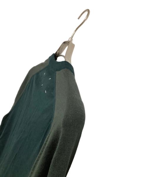 Maison Margiela（メゾンマルジェラ）Maison Margiela (メゾンマルジェラ) 薄手カーディガン グリーン サイズ:表記なしの古着・服飾アイテム