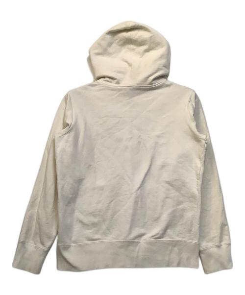 SUPREME（シュプリーム）SUPREME (シュプリーム) ジップパーカー　ロゴフード ホワイト サイズ:Sの古着・服飾アイテム