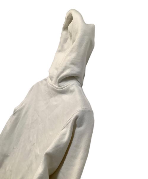 SUPREME（シュプリーム）SUPREME (シュプリーム) ジップパーカー　ロゴフード ホワイト サイズ:Sの古着・服飾アイテム