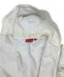 中古・古着 SUPREME (シュプリーム) ジップパーカー　ロゴフード ホワイト サイズ:S：8000円