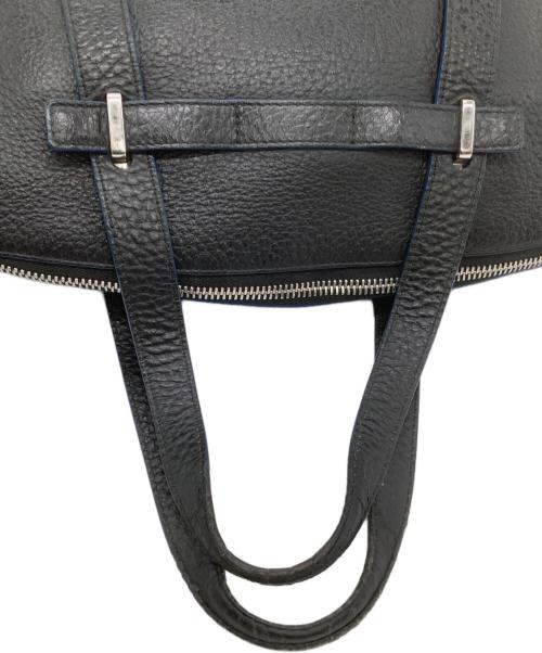 FURLA（フルラ）FURLA (フルラ) レザートートバッグ　	GIOVE ブラック×ブルーの古着・服飾アイテム