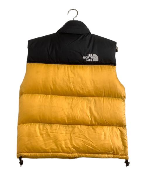 THE NORTH FACE（ザ ノース フェイス）THE NORTH FACE (ザ ノース フェイス) ダウンベスト　ヌプシベスト イエロー サイズ:Sの古着・服飾アイテム