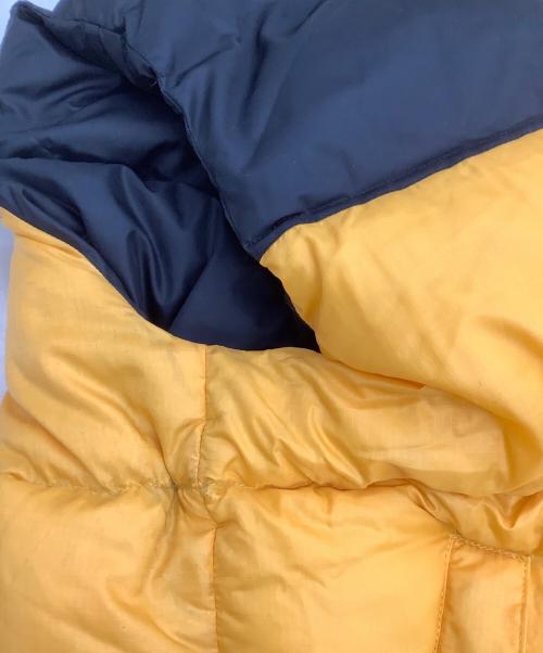 THE NORTH FACE（ザ ノース フェイス）THE NORTH FACE (ザ ノース フェイス) ダウンベスト　ヌプシベスト イエロー サイズ:Sの古着・服飾アイテム