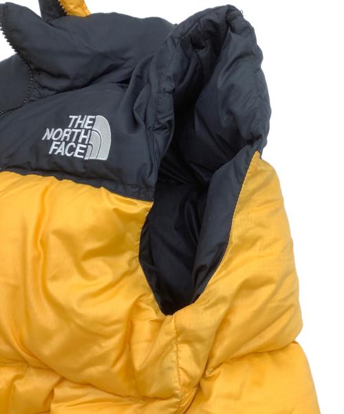 THE NORTH FACE（ザ ノース フェイス）THE NORTH FACE (ザ ノース フェイス) ダウンベスト　ヌプシベスト イエロー サイズ:Sの古着・服飾アイテム