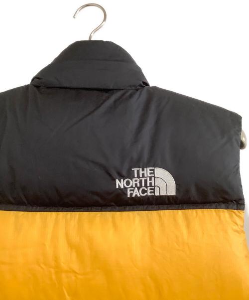 THE NORTH FACE（ザ ノース フェイス）THE NORTH FACE (ザ ノース フェイス) ダウンベスト　ヌプシベスト イエロー サイズ:Sの古着・服飾アイテム