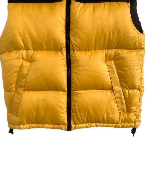 THE NORTH FACE（ザ ノース フェイス）THE NORTH FACE (ザ ノース フェイス) ダウンベスト　ヌプシベスト イエロー サイズ:Sの古着・服飾アイテム