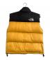 THE NORTH FACE (ザ ノース フェイス) ダウンベスト　ヌプシベスト イエロー サイズ:S：7000円