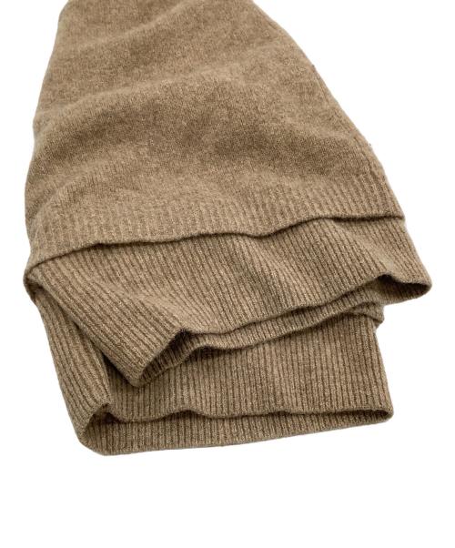 CLANE（クラネ）CLANE (クラネ) ニットパンツ　PANTS LAYERED YAK MINISKIRT ベージュ サイズ:2の古着・服飾アイテム