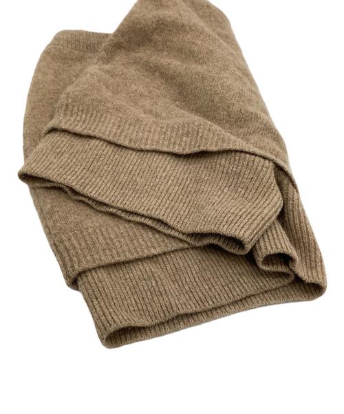 CLANE（クラネ）CLANE (クラネ) ニットパンツ　PANTS LAYERED YAK MINISKIRT ベージュ サイズ:2の古着・服飾アイテム