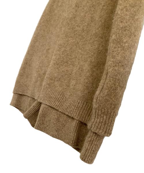 CLANE（クラネ）CLANE (クラネ) ニットパンツ　PANTS LAYERED YAK MINISKIRT ベージュ サイズ:2の古着・服飾アイテム