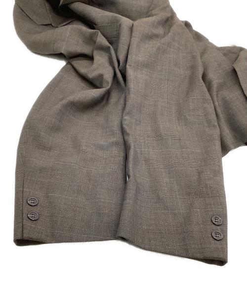 BROOKS BROTHERS（ブルックスブラザーズ）BROOKS BROTHERS (ブルックスブラザーズ) テーラードジャケット　チェック ブラウン サイズ:8の古着・服飾アイテム