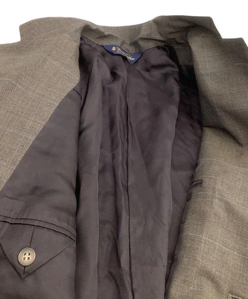BROOKS BROTHERS（ブルックスブラザーズ）BROOKS BROTHERS (ブルックスブラザーズ) テーラードジャケット　チェック ブラウン サイズ:8の古着・服飾アイテム