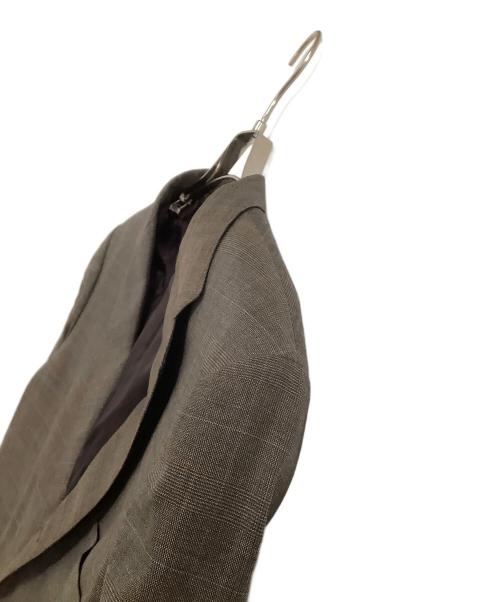 BROOKS BROTHERS（ブルックスブラザーズ）BROOKS BROTHERS (ブルックスブラザーズ) テーラードジャケット　チェック ブラウン サイズ:8の古着・服飾アイテム