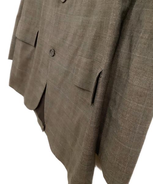 BROOKS BROTHERS（ブルックスブラザーズ）BROOKS BROTHERS (ブルックスブラザーズ) テーラードジャケット　チェック ブラウン サイズ:8の古着・服飾アイテム