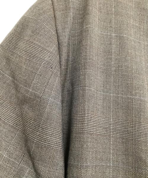 BROOKS BROTHERS（ブルックスブラザーズ）BROOKS BROTHERS (ブルックスブラザーズ) テーラードジャケット　チェック ブラウン サイズ:8の古着・服飾アイテム