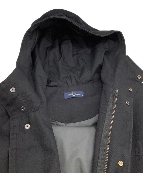 FRED PERRY（フレッドペリー）FRED PERRY (フレッドペリー) フィッシュテールパーカ ブラック サイズ:Sの古着・服飾アイテム