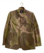 NIGEL CABOURNナイジェルケーボン）の古着「長袖シャツ　NEW POCKET TENZING JACKET CAMO」｜カーキ